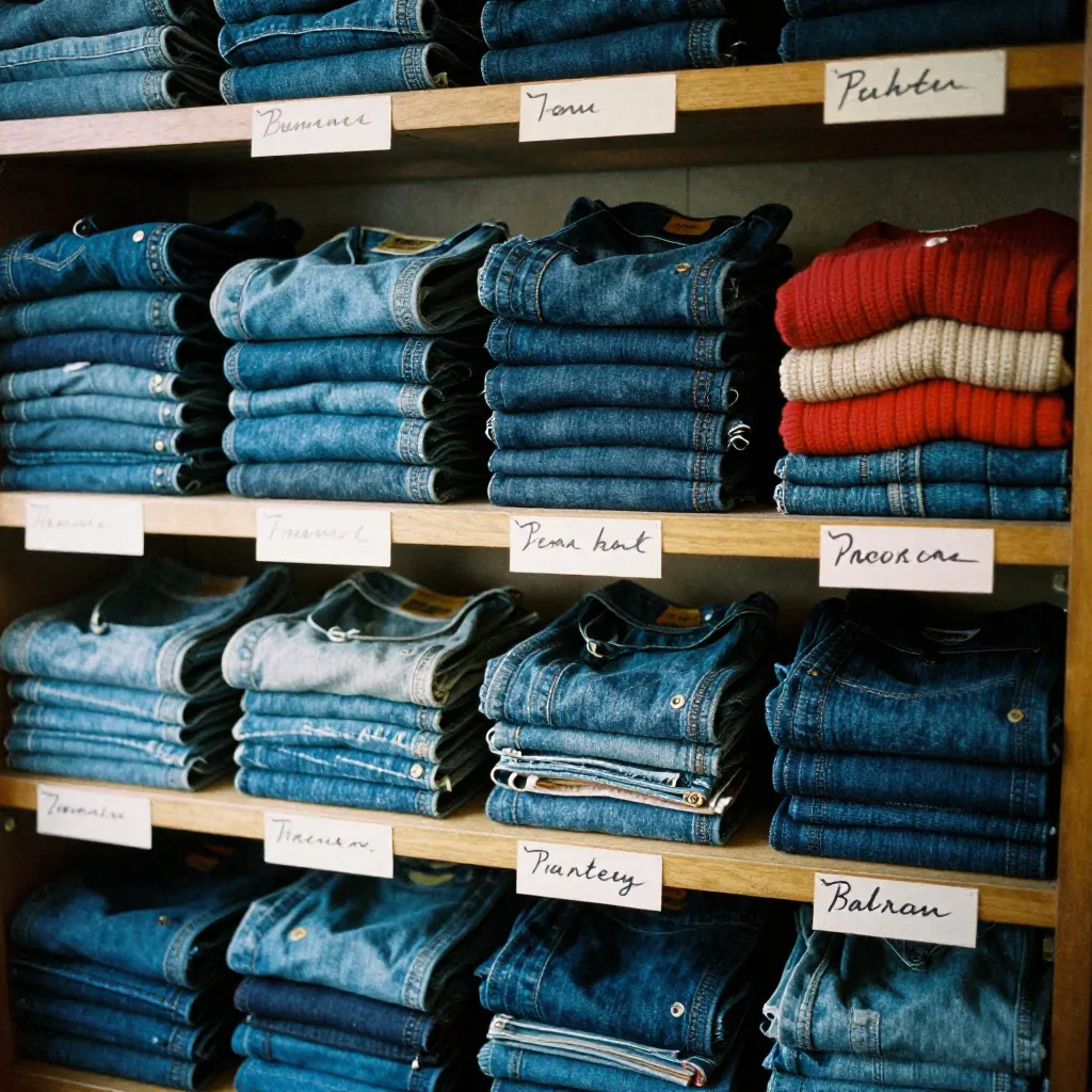 Curated vintage clothing products